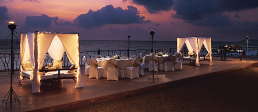 Romantic Dining in Goa at Taj Holiday Village Resort & Spa, Goa